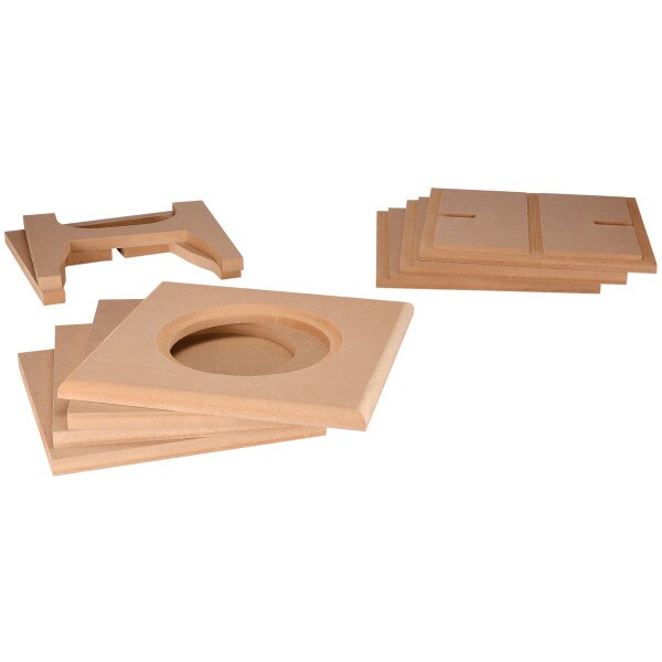 Main product image for Knock-Down MDF 0.75 ft³ Subwoofer Cabinet for D 300-7075